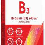 Liksivum Ликсивум Ниацин (В3) (таблетки 240 мг №20) Мирролла ООО - Россия