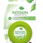 Натусана Natusana Зубная нить свежесть мяты (30 м) Hebei Fenghe Biotechnology INC., Ltd Китай