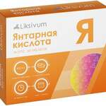 Liksivum Ликсивум Янтарная кислота Форте 400 мг (таблетки №30) Квадрат-С ООО - Россия