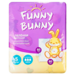 Фанни Банни Funny Bunny Пеленка впитывающая для детей (60x60 №5) Интертекс ООО - Россия