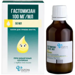 Гастомизан (капли для приема внутрь 100 мг/мл 50 мл фл. (1)) Атолл ООО Озон ООО г. Жигулевск Россия