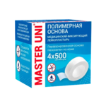 Мастер Юни Master Uni Лейкопластырь фиксирующий на полимерной основе (4 м x 500 см) Хелслаб ООО-Россия