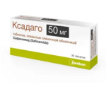 Ксадаго (табл. п. плен. о. 50 мг № 30) Замбон С.п.А Италия