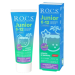 Рокс R.O.C.S. junior Юниор Зубная паста для детей Кокос-Ваниль 6-12 лет (74 г) ЕвроКосМед-Ступино ООО - Россия