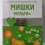 Сердце Континента Мишки Мульти+ 3+ (пастилки жевательные 2 г №60) Фарминтегро ООО - Россия