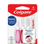 Колгейт Colgate Ершики межзубные (0, 2 ,4 ,5 мм N4 шт. ) Пери-дент Стар Sdn Bhd- Малайзия