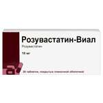 Розувастатин-Виал (таблетки покрытые пленочной оболочкой 10 мг № 30) Виал ООО Россия Протекх Биосистемс Пвт.Лтд Индия