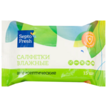 СептоФреш Septofresh Салфетки влажные антисептические (15 шт.) Авангард ООО - Россия