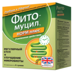 Фитомуцил норм плюс (порошок для приема внутрь пакет-саше 6 г N10) ADM Protexin Ltd - Великобритания