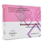 Тураника Turanica Фолиевая кислота с витаминами В6 и В12 (таблетки 100 мг №50) Фармгрупп ООО - Россия