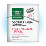 Худеем за неделю Каша овсяная Тропические фрукты (хрома пиколинат) (40 г N1 пакет) Леовит нутрио ООО - Россия