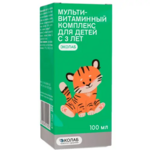 Мультивитаминный комплекс для детей с 3 лет ЭКОлаб (сироп для приема внутрь 100 мл фл. (1)) ЭКОлаб АО - Россия