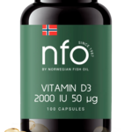 NFO Norwegian Fich Oil Норвегиан Фиш Ойл Витамин D3 (Д3) 2000 МЕ (БАД) (капсулы 250 мг №100) Pharmatech AS - Норвегия