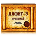 Алфит-3 Печеночный утренний, вечерний Фитосбор (брикеты 2.0 N60) ООО Фармацевтический завод Гален - Россия