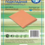 Клеенка подкладная резинотканевая вид А (1,0 м) по гост 3251-91 Пласт МО Ярославль-Резинотехника АО-Россия