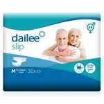 Подгузники Дейли Слип Экстра Плюс Dailee Slip Extra Plus для взрослых со средней степенью недержания (р.M (75-110 см №30) Хайджин технолоджиз ООО - Россия