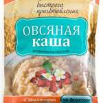 Каша на фруктозе овсяная витаминизированная с земляникой (37 г) Полинка ООО - Россия