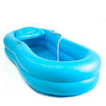 Ванна надувная TS-01 Мега-Оптим для мытья тела человека на кровати, с насосом