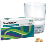 Флогардин  (табл. п. плен. о. 60 мг № 10) Реневал (Renewal) Обновление ПФК АО г. Новосибирск Россия