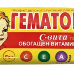 Гематоген С-ВИТА Плюс  для детей с 3-х лет (БАД) (50 г) Фарм-про ПК ООО (г.Новосибирск) - Россия