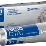 Экзостат (крем для наружного применения 1 % 30 г туба (1)) Вертекс АО г. Санкт-Петербург