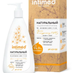 Интимед Intimed Белая Линия Гель для интимной гигиены Натуральный для взрослых и детей с 3-х лет (200 мл) БИГ ООО-Россия