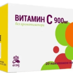 Витамин C 900 мг Erzig Эрциг (БАД) (порошок для приема без ароматизатора 5 г № 20) Фармфабрика ООО (г. Пенза) - Россия
