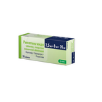 Роксатенз-инда (табл. п. плен. о. 2.5 мг+8 мг+20 мг № 30) АО КРКА, д.д., Ново место Словения
