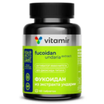 Фукоидан из экстракта ундарии (таблетки 550 мг №60) Vitamir Витамир Квадрат-С ООО-Россия