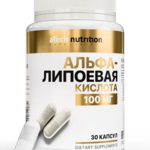 Atech Nutrition Атеч Нутришн Альфа-липоевая кислота (капсулы 450 мг №30) Арсенал Атлета ООО - Россия