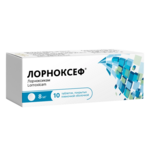 Лорноксеф (табл. п. плен. о. 8 мг № 10) Фармпроект АО г. Санкт-Петербург Россия
