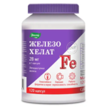 Железо хелат 28 мг (капсулы 250 мг №120) Эвалар ЗАО - Россия