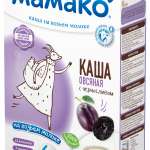 Мамако Каша Овсяная с черносливом на козьем молоке 6+ мес. (200 г) FLORY DOO - Сербия