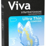 Вива Viva Презервативы ультратонкие (3 шт) Рихтер Рабба Технолоджи Сдн. Бхд. Малайзия