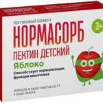 Нормасорб Пектиновый сорбент Пектин детский Яблоко 3+ (порошок саше-пакет 7г. N3) Мирролла ООО - Россия