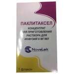 Паклитаксел (концентрат для приг. раствора для инфузий 6 мг/мл 16.7 мл фл. (1) 100 мг) Фармэра ООО Россия