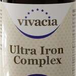 Вивация Ультра Айрон Комплекс с железом Vivacia Ultra Iron Complex (капсулы 525 мг №60) Стобионт Холдинг Лимитед Stobiont Holding Limited- Англия