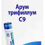 Арум трифиллум С9 (гранулы гомеопатические 4 г  пенал со счетчиком гранул (1)) БУАРОН Франция