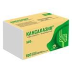 Кансалазин (табл. киш. п. плен. о. 500 мг № 100) Кронофарм ООО Канонфарма продакшн ЗАО, Московская обл., Щелково Россия
