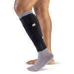 Бандаж компр. нерастяжимый (20-50мм рт.ст.) регулируемый для голени нормал (р.С (M) черный) арт.W40980 Sigvaris Wrap Compreflex Standard Calf Швейцария