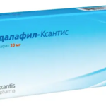 Тадалафил Ксантис (табл. п. плен. о. 20 мг № 4) Ксантис Фарма Лимитед Кипр Алси Фарма АО [г.Киров]  Россия