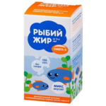 Рыбий жир Омега-3 для детей микс вкусов от 3-х лет (капсулы 700 мг №120) PL Эркафарм Полярис ООО - Россия