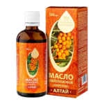 Облепиховое масло Алтай Элитное 180 мг % (100 мл) PL Erkapharm Эркафарм Грин Сайд ООО (г. Барнаул) - Россия