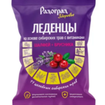 Радоград Леденцы на основе Сибирских трав с витаминами вкусом Шалфей-Брусника (леденцы 3,2 г №15) Экол ООО-Россия