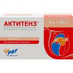 Актитенз (таблетки 5 мг+40 мг № 30) ПАНБИО ФАРМ ООО Россия Симпекс Фарма Пвт.Лтд Индия