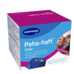 Бинт Пеха Хафт Колор Peha-Haft Color когезивный эластичный фиксирующий (4 см x 4м синий) Пауль Хартманн АГ Paul Hartmann AG - Германия