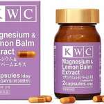 KWC Magnesium & Lemon Balm Extract Магний и Экстракт Мелиссы (капсулы N60) Sankyo Co. Ltd.- Япония
