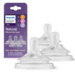 Авент Avent Natural Набор Сосок для новорожденных с разными потоками (3 шт.) SCY960/03 Philips Consumer Lifestyle B.V. Индонезия/Нидерланды