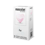 Презервативы Маскулан Masculan PUR утонченные прозрачные (21 шт.) М.П.И. M.P.I Фармацойтика ГмбХ - Германия