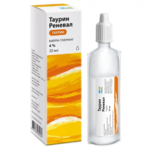 Таурин Реневал (капли глазные 4 % 20 мл тюбик-кап.) Обновление ПФК АО г. Новосибирск Россия